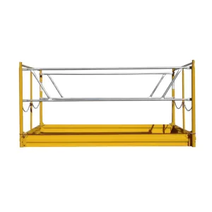 10' Deluxe Scaffolding Safety Rail Package w/ Toe Boards