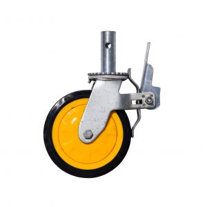 8" Polycarbonate Caster Wheel - 1.375" OD (#6)