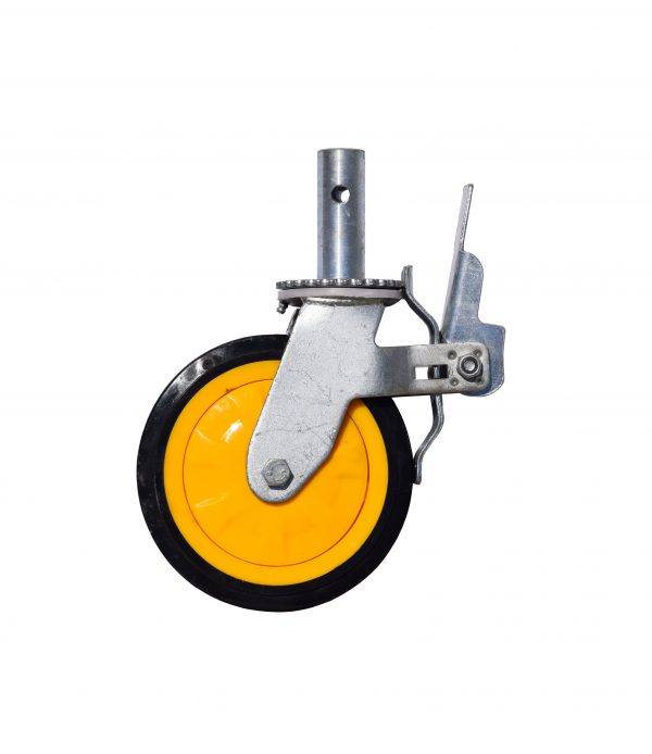 8" Polycarbonate Caster Wheel - 1.375" OD (#6)