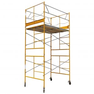 11 ft Deluxe Rolling Scaffold Tower