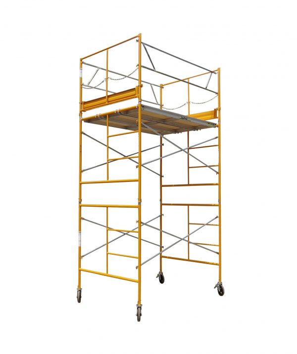 11 ft Deluxe Rolling Scaffold Tower