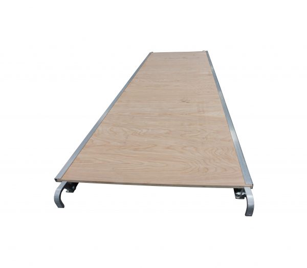 7' Aluminum Plywood Scaffolding Walkboard - 28" Wide