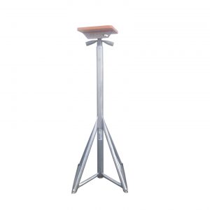 Galvanized Motor Boat Stand - 53" to 72"