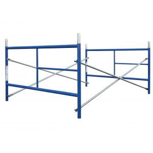 S-Style 5' X 3' Ladder Frame Scaffolding Set w/ 7' Bracing
