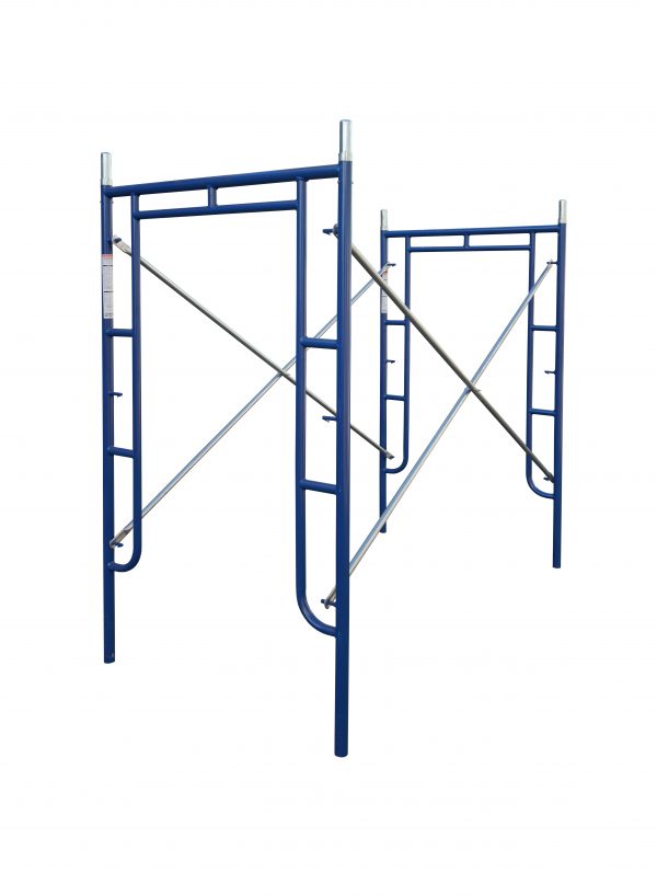 Safway-Style 42" X 6'4" Walkthru Scaffolding Set with 7' Bracing