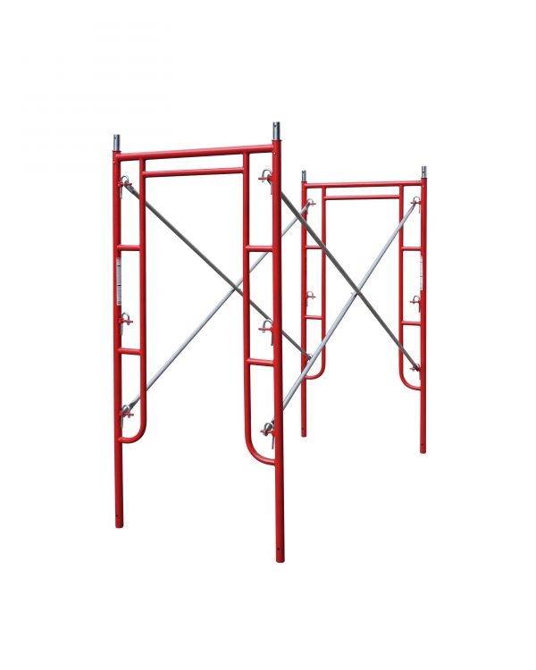 Waco-Style 36" X 6'7" Walkthru Scaffolding Set w/ 7' Bracing