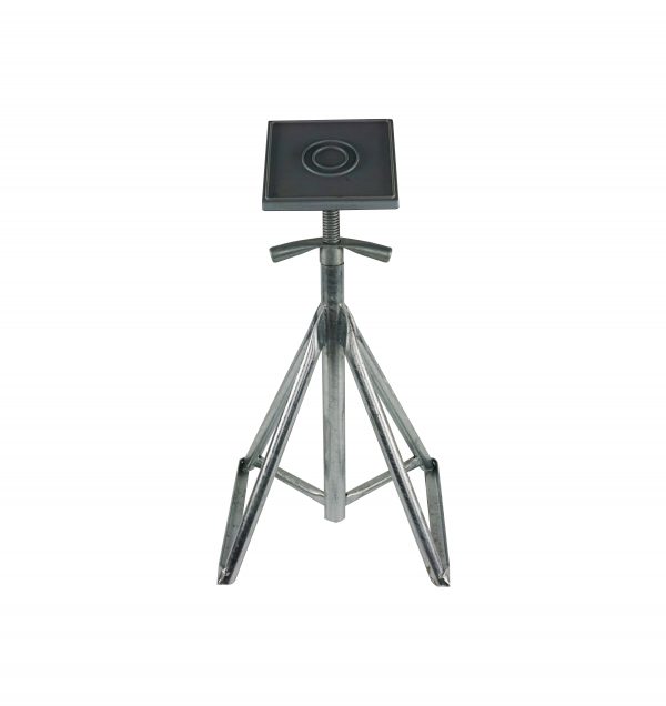 Aviation Stand with Galvanized Base & Rubber Top - 29"-46"