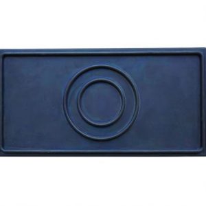 Narrow Rubber Hull Protection Pads for Boat Hull Stands. 12" X 6"