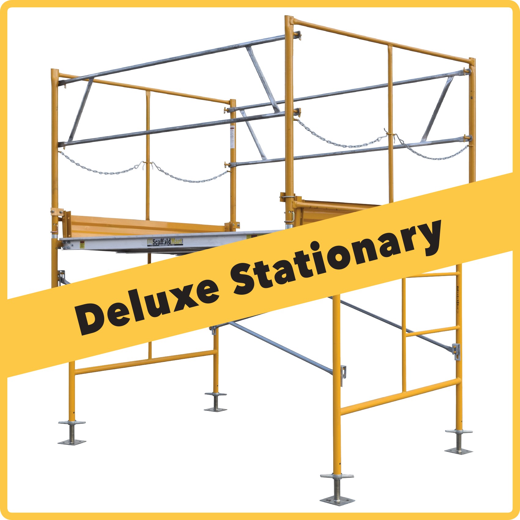 Deluxe Stationary Scaffolding Tower