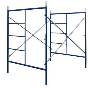 S-Style 5' X 6'4" Ladder Frame Scaffolding Set w/ 10' Bracing