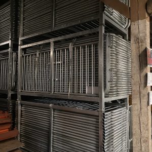 Heavy Duty Crowd Control Barrier - Rack of 27