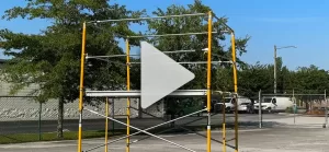 5 Ft Standard Stationary Scaffold Tower Setup Video