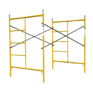 ScaffoldMart's 5' X 6'4" Standard Ladder Set w/ 7' Bracing