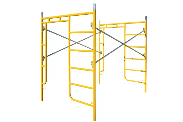 ScaffoldMart's 5' X 6'6" Walkthru Set w/ Built-In Ladder w/ 7' Brace