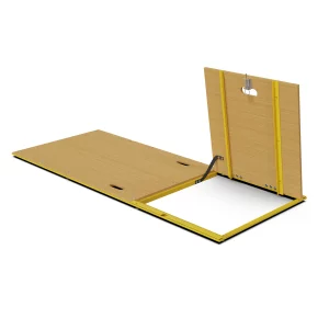 Multifunction Scaffold Hatch Platform - Right, front view with hatch open.