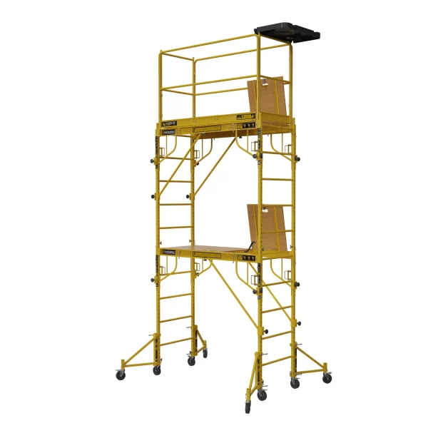 Hatch Platforms shown on a 12' Multifunction Scaffold Tower