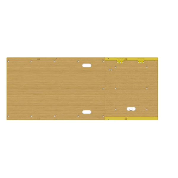 Multifunction Scaffold Hatch Platform - Top view with hatch closed.