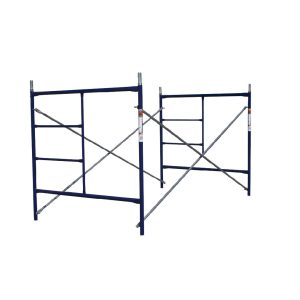 S-Style 5' X 5' Ladder Frame Scaffolding Set with 10' Cross Braces