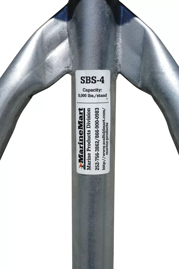 Sail Boat Stand closeup
