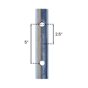 Scaffold Stack Pin - W-Style, No Collar