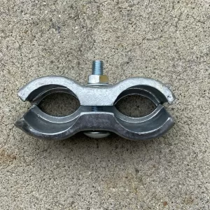 Clamp for temporary fencing
