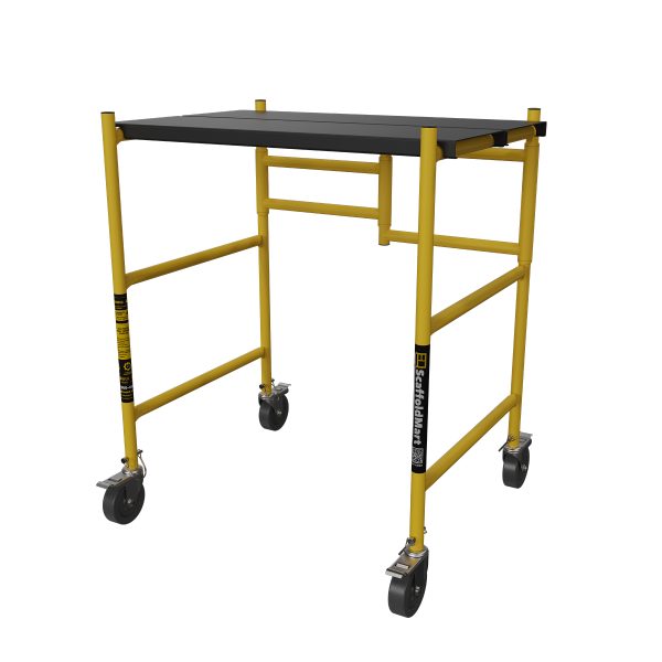 3 Foot Utility Scaffold User Manual - Platforms on top rungs
