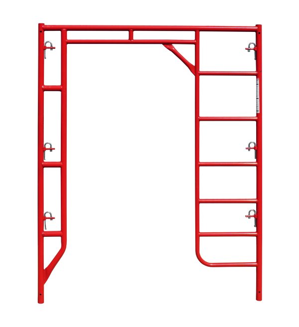 W-Style 5' X 6'7" Walkthru Scaffolding Frame with Built-In Ladder