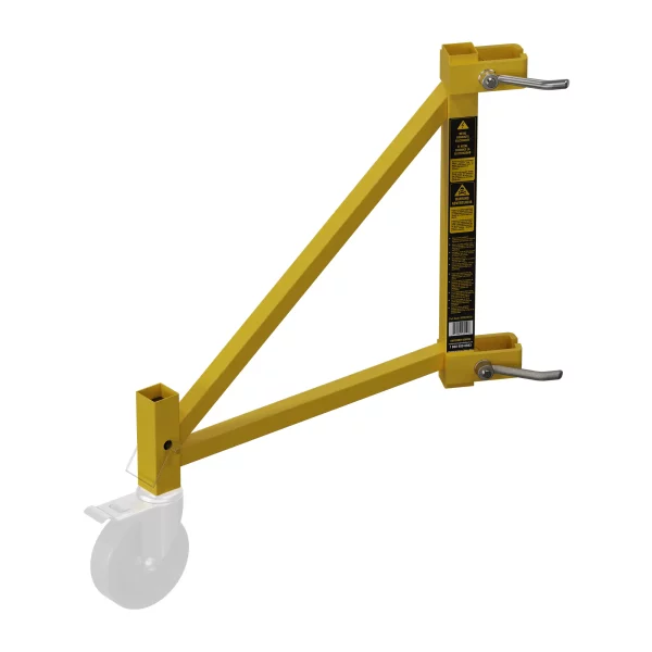 Ideal-Angle Outrigger for Multifunction Scaffold