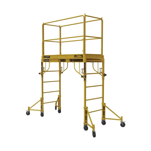 Ideal-Angle Outriggers on 6' Multifunction Scaffold