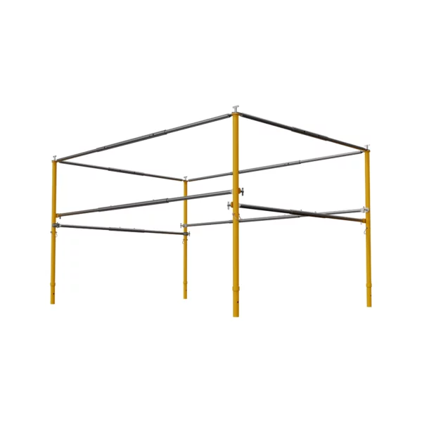 Scaffold Breakdown Guardrail System right front view