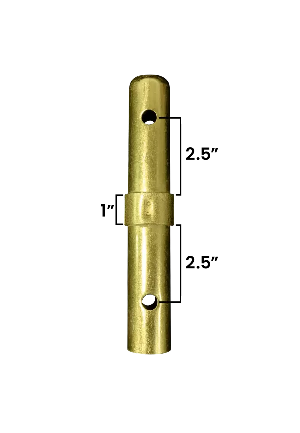 Scaffolding Stack Pin #7 with dimensions
